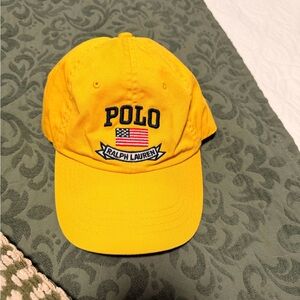 Ralph Lauren Polo Bright Yellow Polo Cap